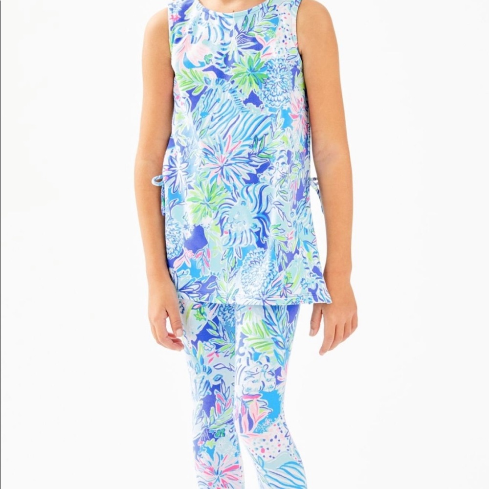 Lilly Pulitzer BNWT Girls Mini Donna Set Sz L